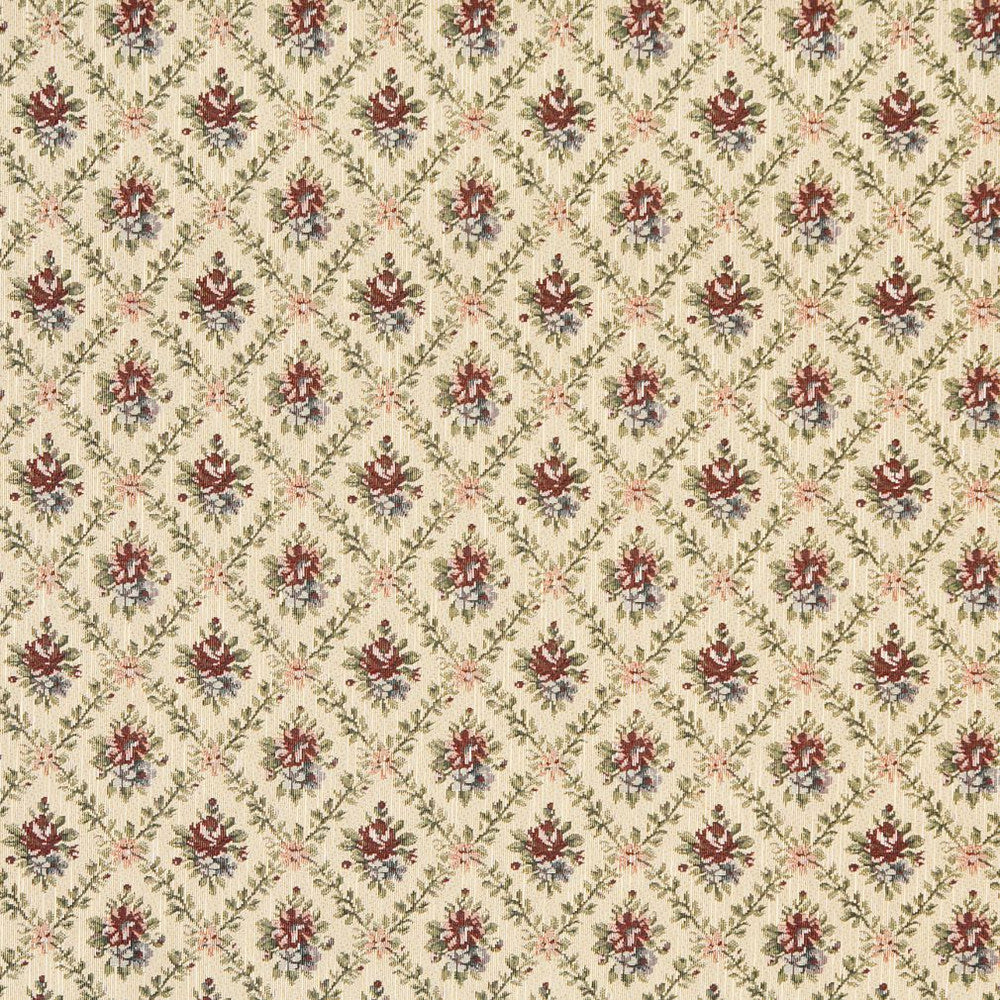 6920 Honey by Charlotte Fabric Glorious Gardens 70% Polyester, 30% Cotton Asia Exceeds 100,000 Wyzenbeek Rubs (Heavy Duty) Horizontal: 4.5" x Vertical: 4.5" 54 Inches - Fabric Carolina -