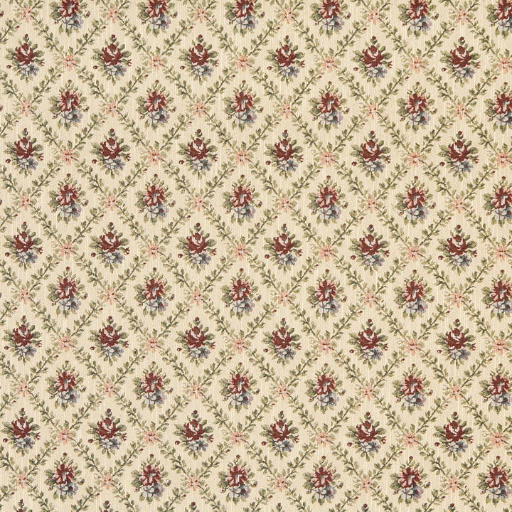 6920 Honey by Charlotte Fabric Glorious Gardens 70% Polyester, 30% Cotton Asia Exceeds 100,000 Wyzenbeek Rubs (Heavy Duty) Horizontal: 4.5" x Vertical: 4.5" 54 Inches - Fabric Carolina -