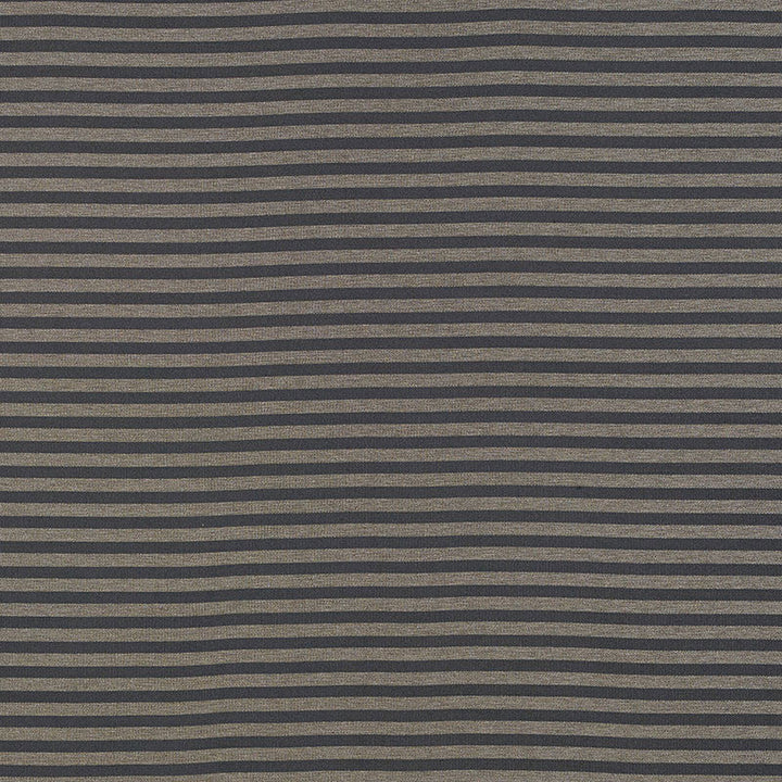 Geoffrey Metallic Stripe Carbon 69240 by Schumacher Designer Fabric UNDERSTATED LUXURY See Sample UNITED STATES OF AMERICA MEDIUM </p><p>Repeat: Horizontal: - and Vertical: 1 1/4" (3CM) 54 1/4" (138CM) - Swanky Fabrics -