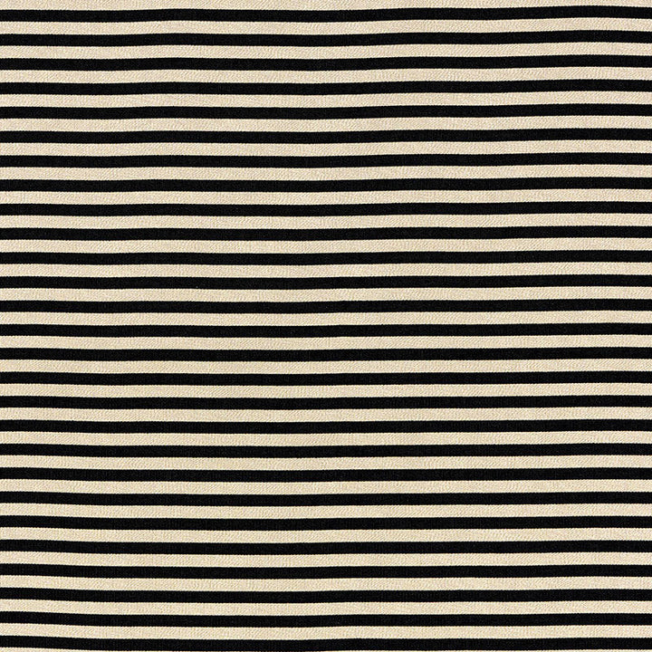 Geoffrey Metallic Stripe Obsidian 69245 by Schumacher Designer Fabric UNDERSTATED LUXURY VISCOSE 74% COTTON 26% UNITED STATES OF AMERICA WYZENBEEK 15,000 </p><p>Repeat: Horizontal: and Vertical: 1 1/4" (3CM) 54.25 - Swanky Fabrics -