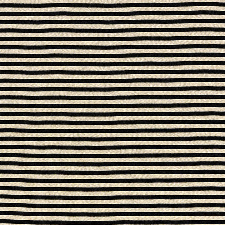 Geoffrey Metallic Stripe Obsidian 69245 by Schumacher Fabric UNDERSTATED LUXURY See Sample UNITED STATES OF AMERICA MEDIUM </p><p>Repeat: Horizontal: - and Vertical: 1 1/4" (3CM) 54 1/4" (138CM) - Fabric Carolina -