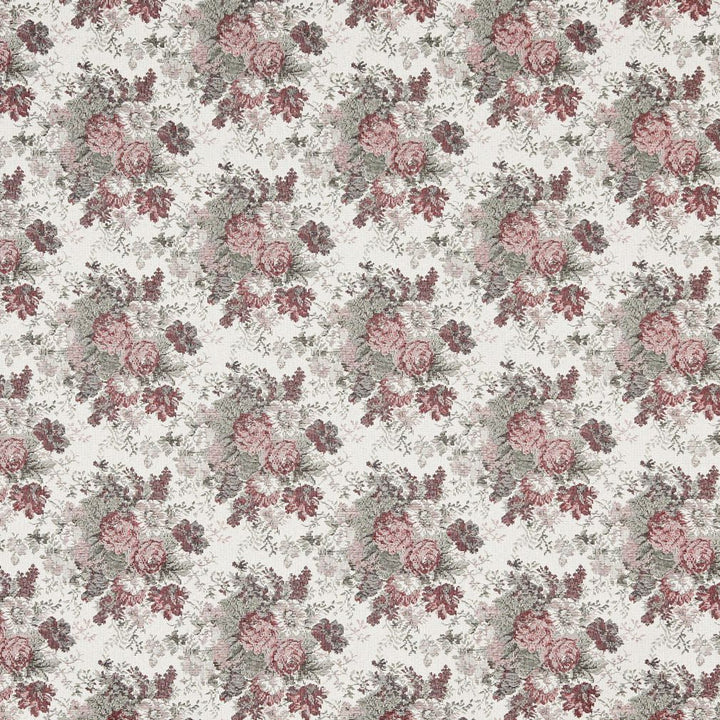 6926 Tearose by Charlotte Fabric Glorious Gardens 80% Polyester, 20% Cotton Asia Exceeds 100,000 Wyzenbeek Rubs (Heavy Duty) Horizontal: 10.0" x Vertical: 7.0" 54 Inches - Fabric Carolina -