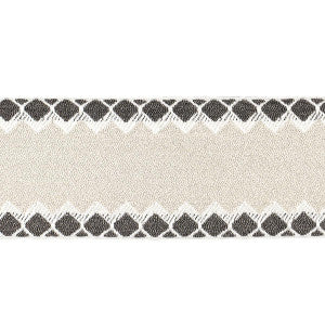 Allure Metallic Tape Silver 83560 by Schumacher Trim