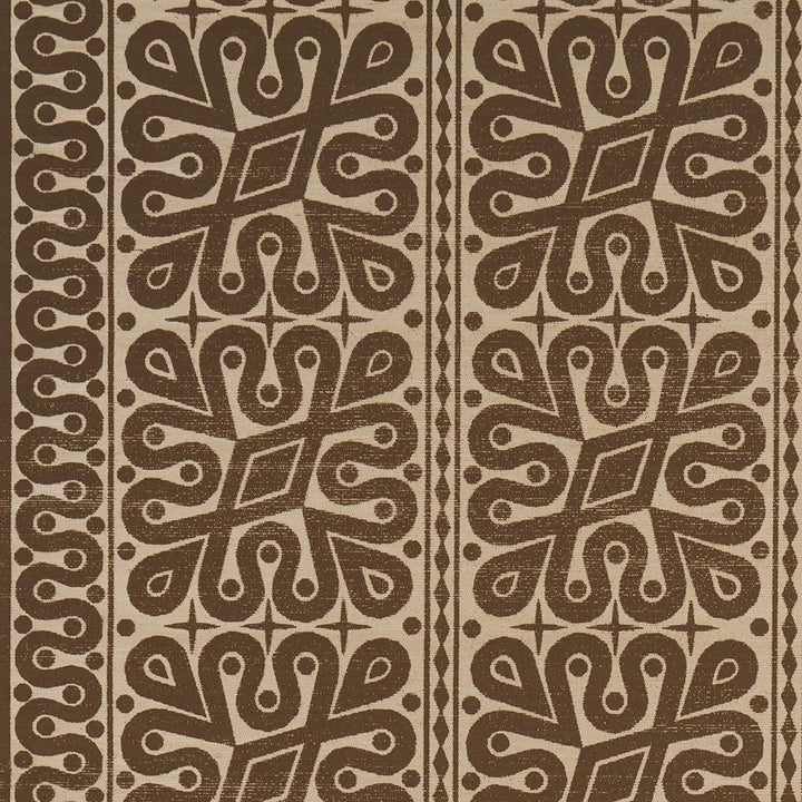 Borneo Grasscloth Brown 5015410 by Schumacher Wallpaper Celerie Kemble 34.0" - Fabric Carolina -