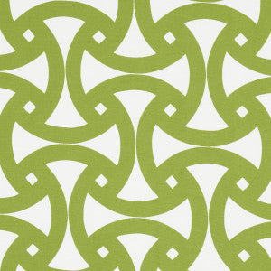 Santorini Print Indoor/Outdoor Fern 181081 by Schumacher Fabric