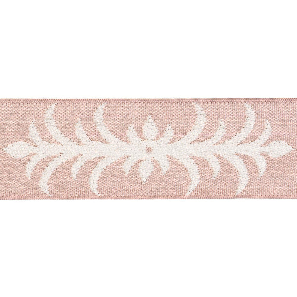 Acanthus Tape Peony 75444 by Schumacher Designer Trim Celerie Kemble 9.5" - Swanky Fabrics -