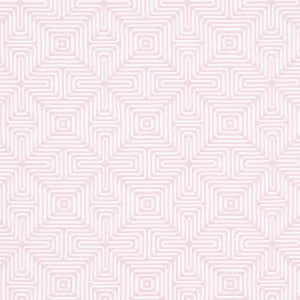 Amazing Maze Indoor/Outdoor Blush 65327 by Schumacher Fabric
