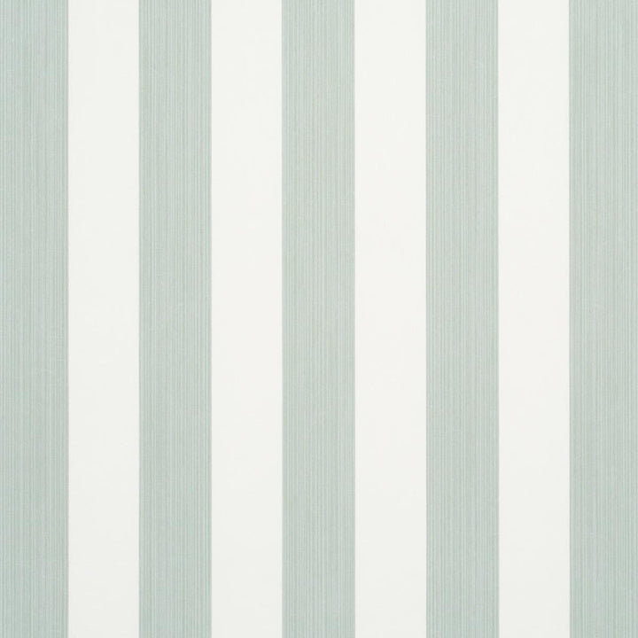 Edwin Stripe Medium Eucalyptus 5013613 by Schumacher Wallpaper Perennial Favorites 2.44" - Fabric Carolina -