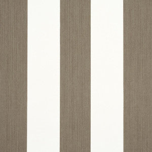 Edwin Stripe Wide Mocha 5013621 by Schumacher Wallpaper