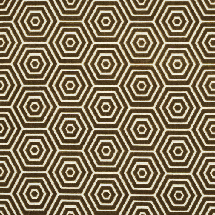 Bees Knees Cut Velvet Gold 83210 by Schumacher Fabric Mary Mcdonald 7.0" - Fabric Carolina -