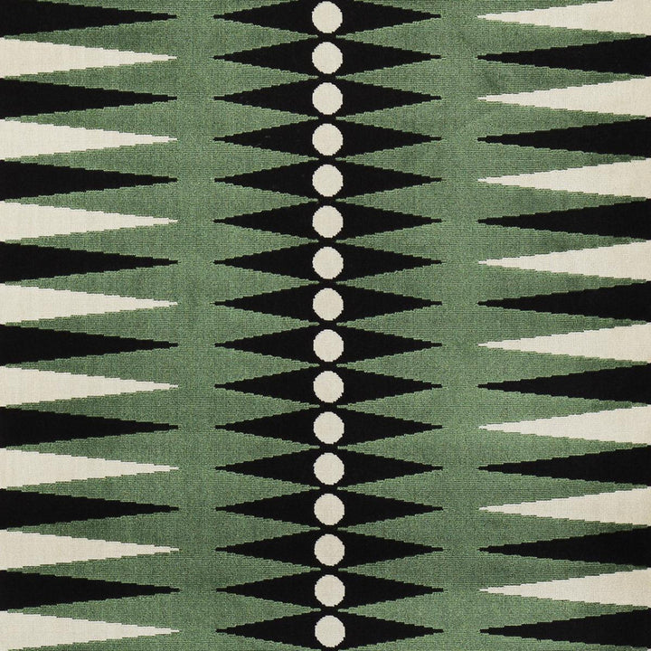 Backgammon Cut Velvet Green 83202 by Schumacher Fabric Mary Mcdonald 26.38" - Fabric Carolina -