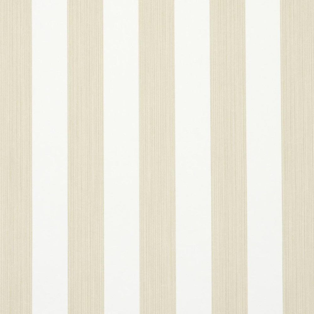 Edwin Stripe Medium Straw 5013611 by Schumacher Wallpaper Perennial Favorites 2.44" - Fabric Carolina -