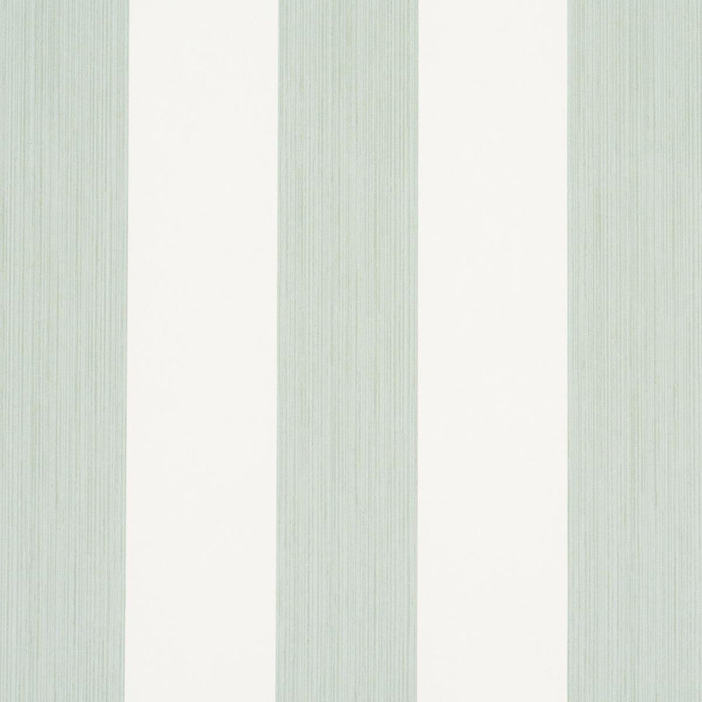 Edwin Stripe Wide Eucalyptus 5013622 by Schumacher Wallpaper Perennial Favorites 4.5" - Fabric Carolina -