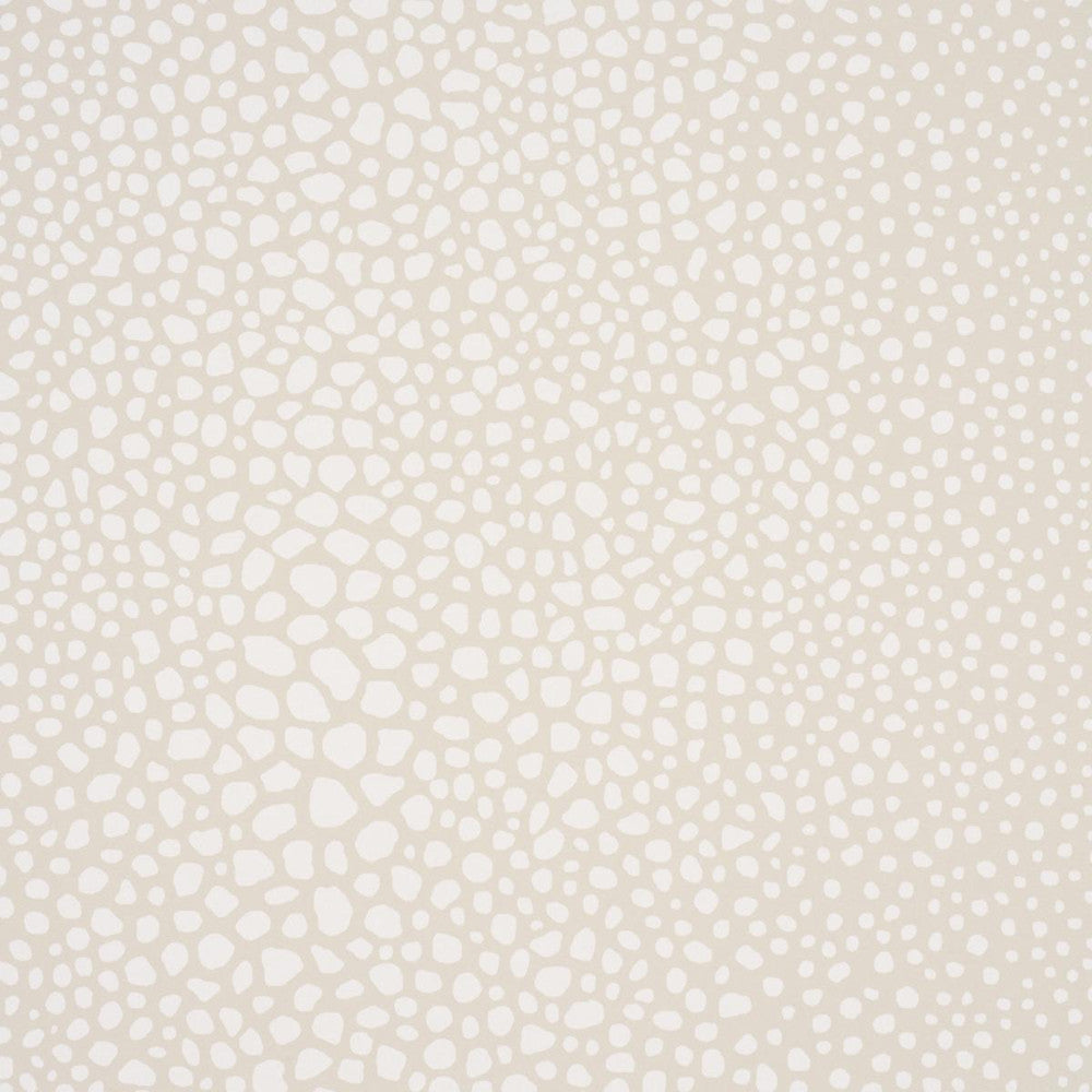 Fickle Texture Ivory 5015311 by Schumacher Wallpaper Celerie Kemble 27.0" - Fabric Carolina -