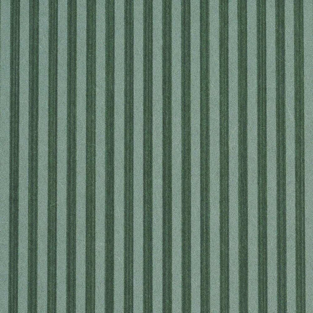 Edwin Stripe Narrow Dark Green 5013603 by Schumacher Wallpaper Perennial Favorites - Fabric Carolina -