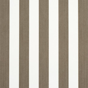 Edwin Stripe Medium Mocha 5013612 by Schumacher Wallpaper