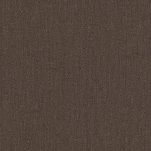 Lange Glazed Linen Espresso 69338 by Schumacher Fabric