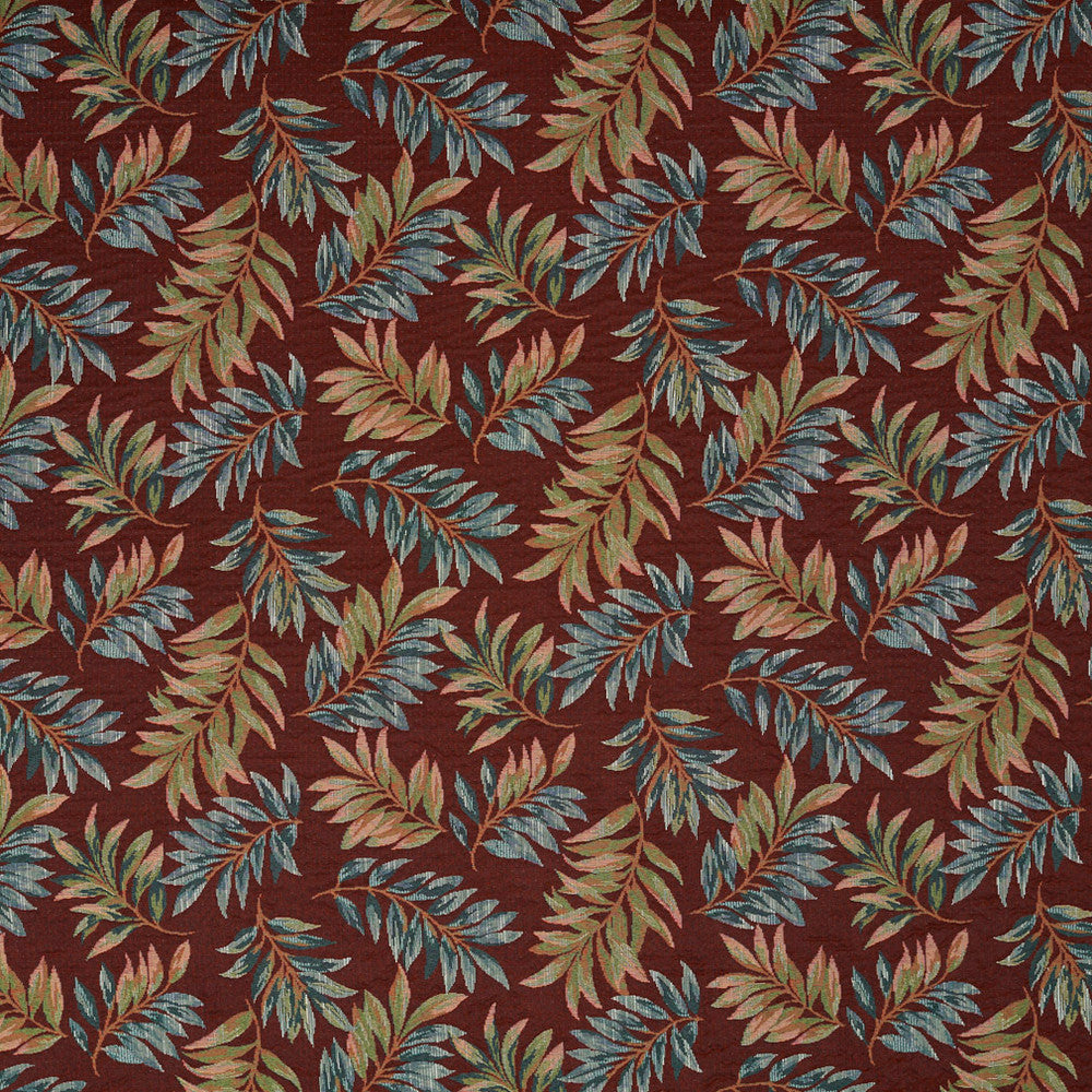 6933 Sangria by Charlotte Fabric Glorious Gardens 70% Polyester, 30% Cotton Asia Exceeds 100,000 Wyzenbeek Rubs (Heavy Duty) Horizontal: 27.5" x Vertical: 14.0" 54 Inches - Fabric Carolina -