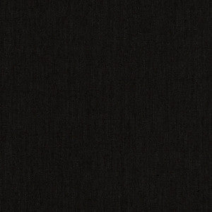 Lange Glazed Linen Noir 69341 by Schumacher Fabric
