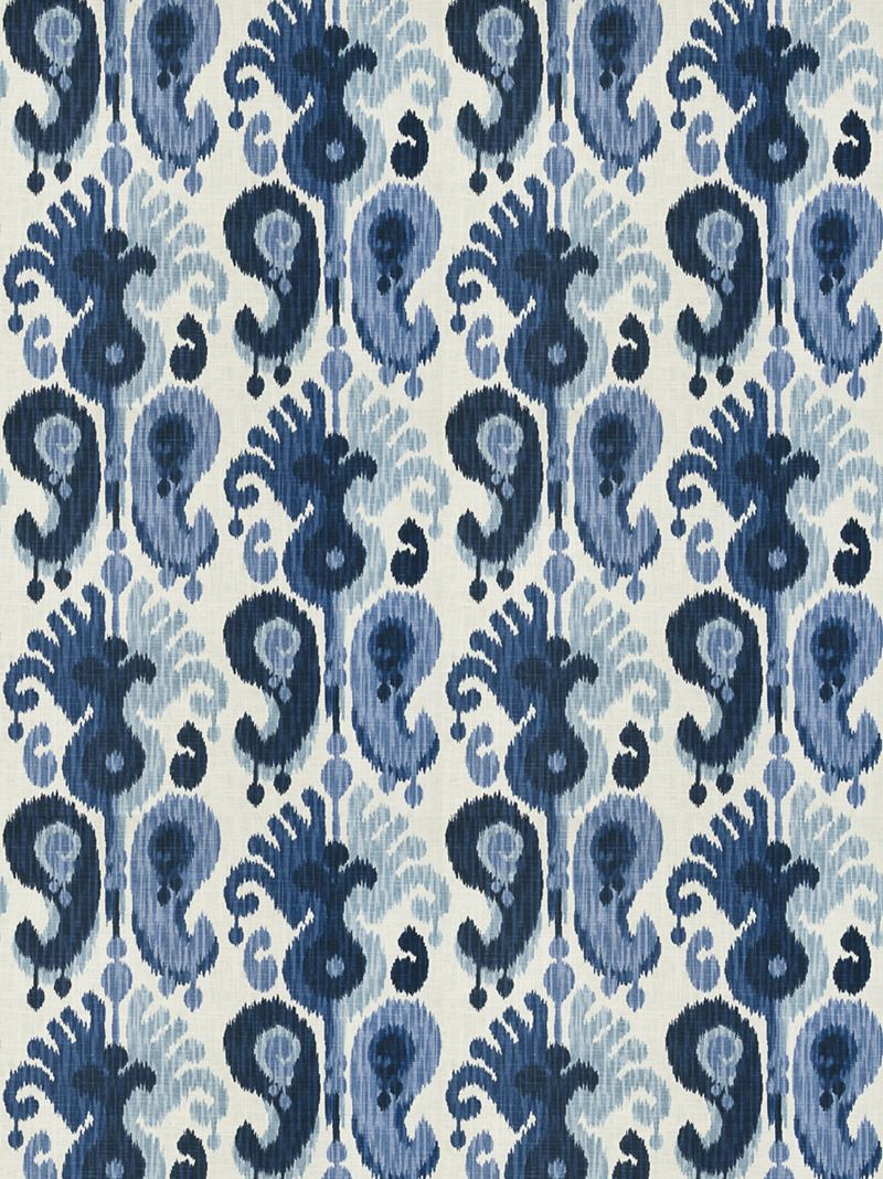 Fabricut Fabric 6939401 Flotilla Cobalt 3 5/8 Yards