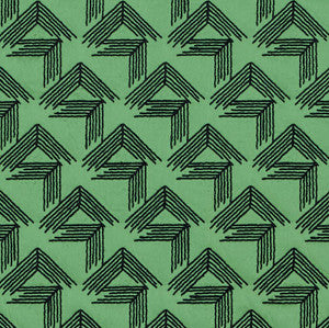 V Step Loden 69432 by Schumacher Fabric