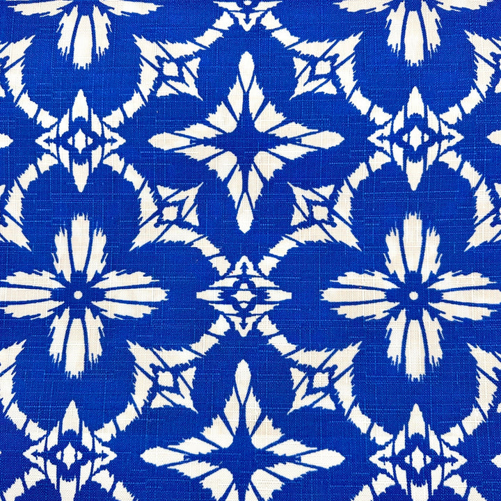 Outdoor Aspidoras Cobalt by Europatex Fabric Outdoor 100% Polyester 9.00" H, 8.38" V 60.00 inches - Fabric Carolina -