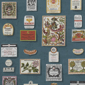 Salud Grotto Blue 5015600 by Schumacher Wallpaper
