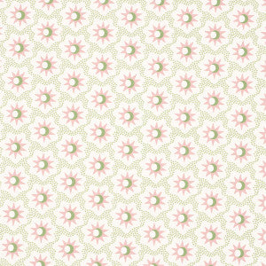 Lucie Pink & Green 5015762 by Schumacher Wallpaper