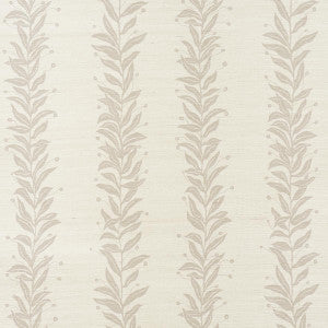 Tendril Stripe Sisal Natural 5015561 by Schumacher Wallpaper