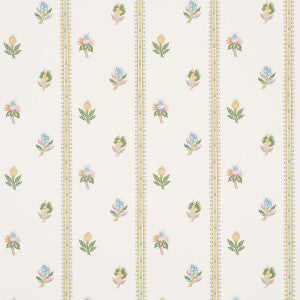 Les Fleurs Exotiques Citron 5015661 by Schumacher Wallpaper