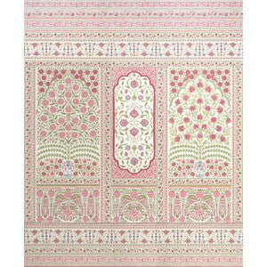 Montecito Red 5015831 by Schumacher Wallpaper