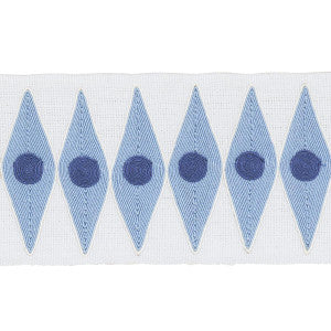 Backgammon Tape Sky 181223 by Schumacher Trim