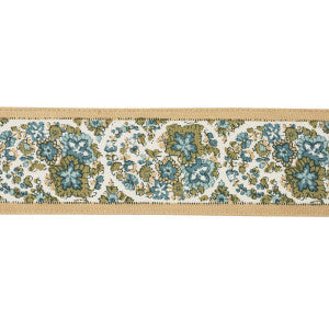 Ines Paisley Mineral & Teal 84440 by Schumacher Trim