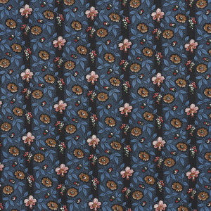 La Rue Stripe Midnight 181700 by Schumacher Fabric