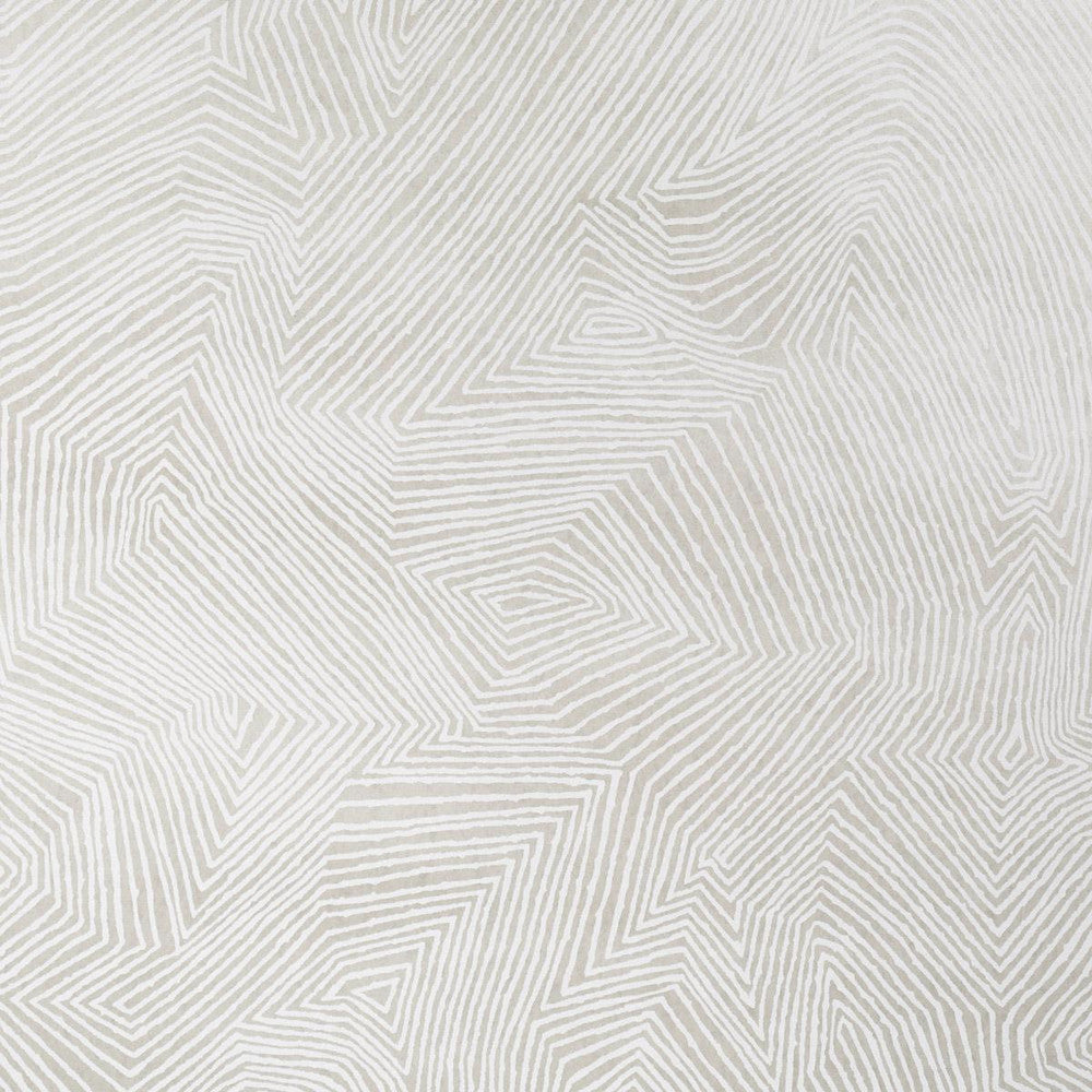 Labyrinth Grand Soft Silver 5015432 by Schumacher Designer Wallpaper Earth And Sky 27.0" - Swanky Fabrics -