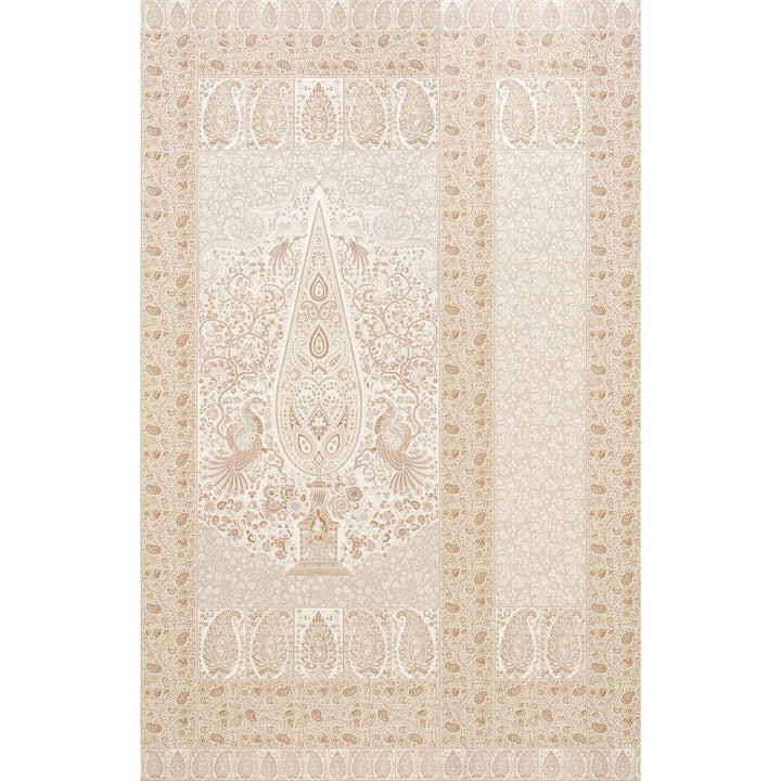 Colmery Paisley Parchment 5015511 by Schumacher Wallpaper Le Max 81.0" - Fabric Carolina -