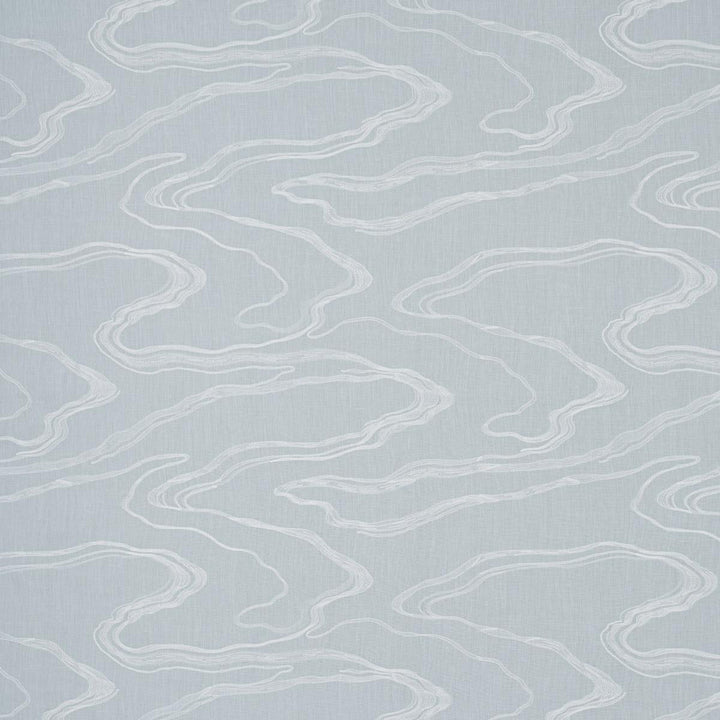 Desert Wind Embroidery Arctic 83520 by Schumacher Fabric Earth And Sky 26.0" - Fabric Carolina -