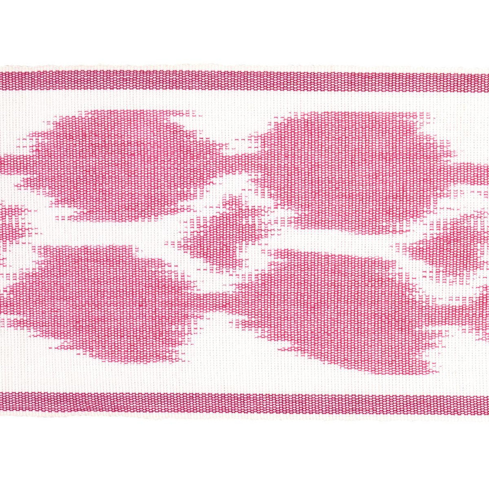 Telia Tape Pink 73695 by Schumacher Trim Ikats 3.5" - Fabric Carolina -