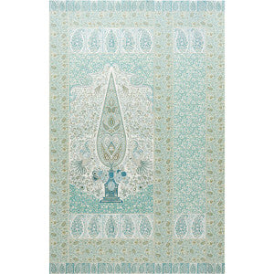 Colmery Paisley Peacock 5015510 by Schumacher Wallpaper