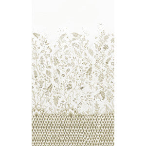 Chinoiserie Grande Neutral 5015822 by Schumacher Wallpaper