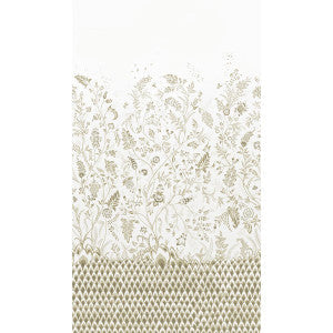 Chinoiserie Grande Neutral 5015822 by Schumacher Wallpaper