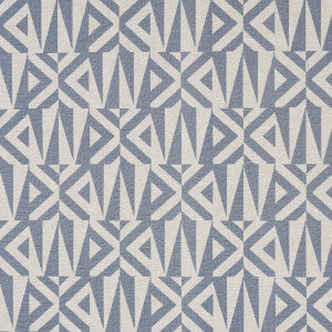 Amero Slate Blue 181641 by Schumacher Fabric