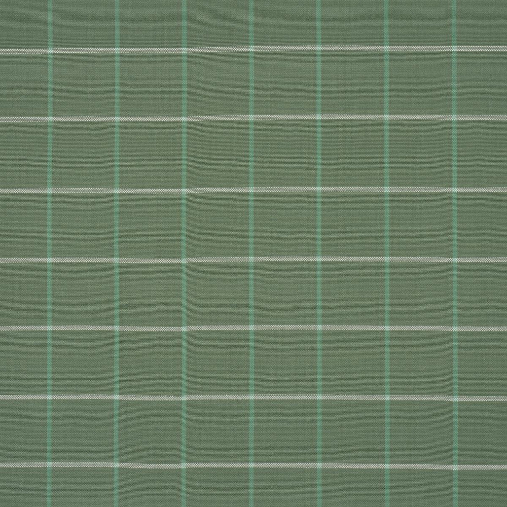 Frannie Windowpane Green 83783 by Schumacher Fabric Mark D. Sikes 3.0" - Fabric Carolina -
