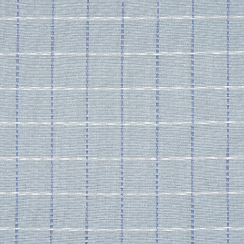 Frannie Windowpane China Blue 83782 by Schumacher Fabric Mark D. Sikes 3.0" - Fabric Carolina -