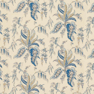 Apolline Botanical Ciel & Marine 5015501 by Schumacher Wallpaper