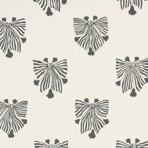 Bow-Wow-Wow Cream 5015472 by Schumacher Wallpaper