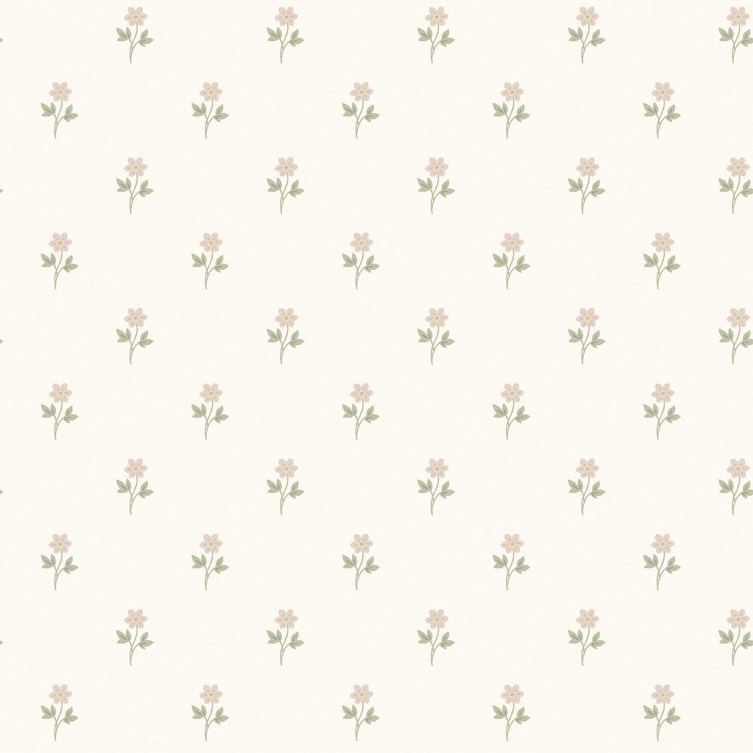 Anemone By Boråstapeter - Blush by Schumacher Wallcovering