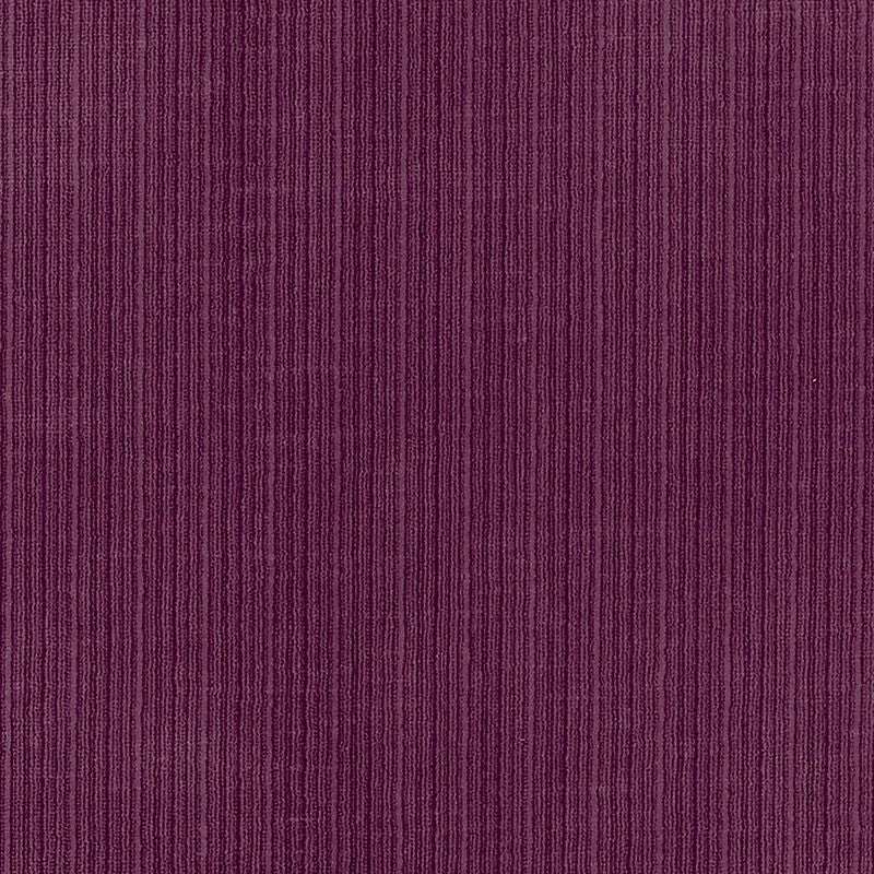 Antique Strie Velvet Plum 69769 by Schumacher Fabric PERFECT BASICS COTTON 65% VISCOSE RAYON 35% UNITED STATES OF AMERICA WYZENBEEK 100,000 </p><p>Repeat: Horizontal: and Vertical: 54 - Fabric Carolina -