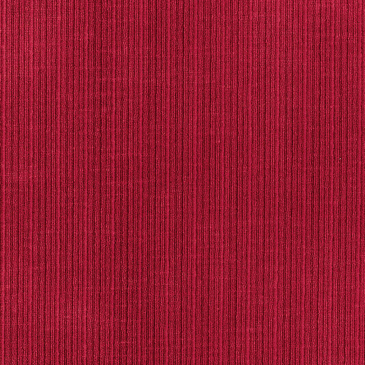 Antique Strie Velvet Scarlet 69774 by Schumacher Designer Fabric PERFECT BASICS COTTON 65% VISCOSE RAYON 35% UNITED STATES OF AMERICA WYZENBEEK 100,000 </p><p>Repeat: Horizontal: and Vertical: 54 - Swanky Fabrics -