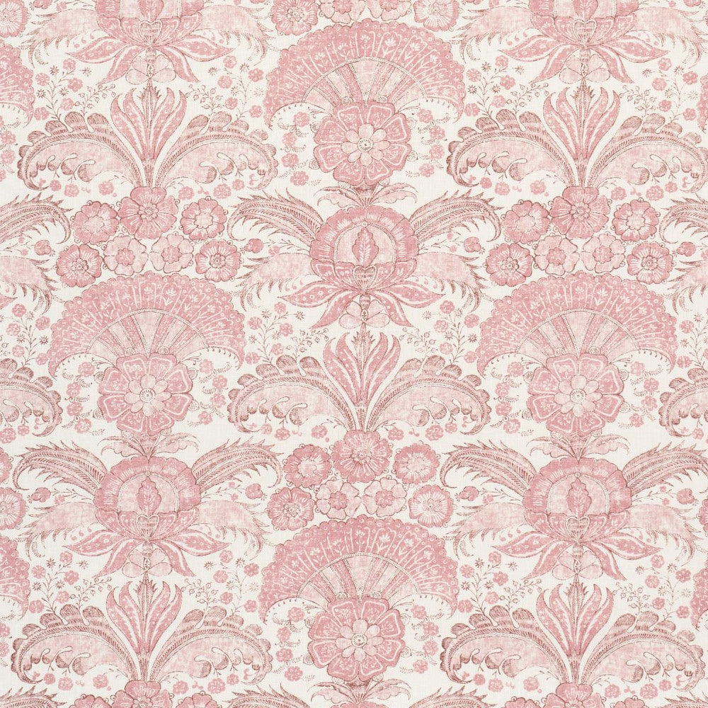 Calicut Blush 1283005 by Schumacher Designer Fabric Jacaranda 27.0" - Swanky Fabrics -